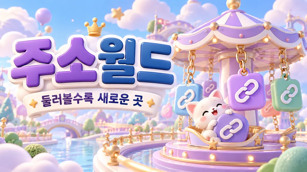둘러볼수록 새로운 주소모음